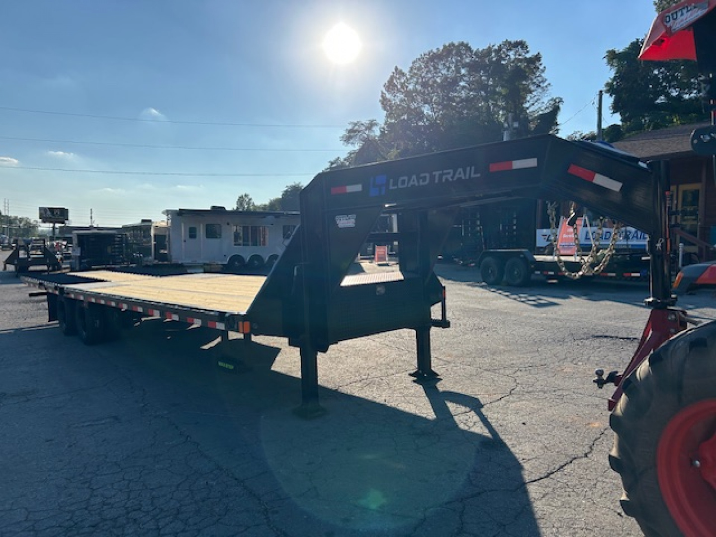 New 2026 Load Trail 102x32 hyd dove Equipment Trailer