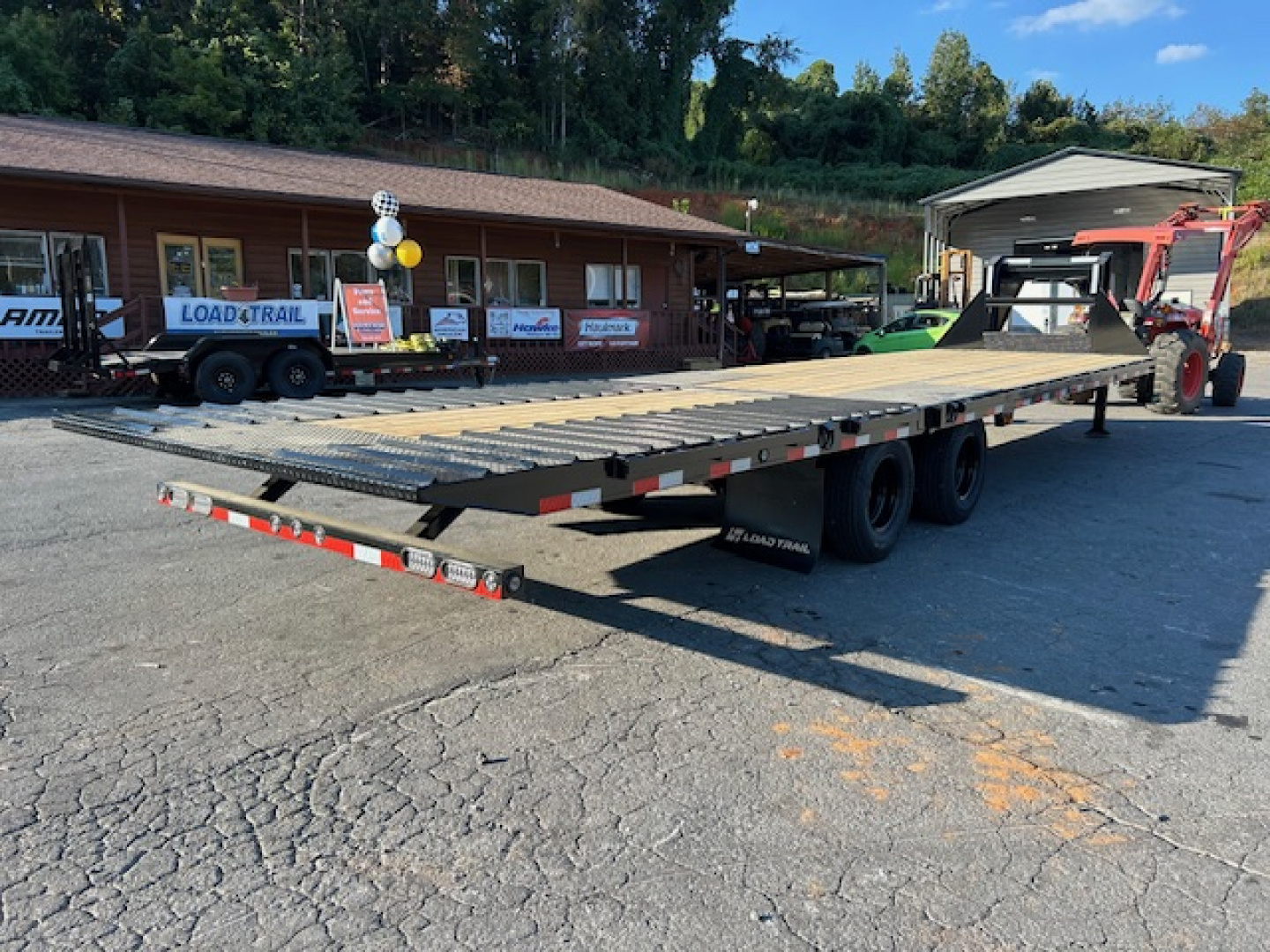 New 2026 Load Trail 102x32 hyd dove Equipment Trailer