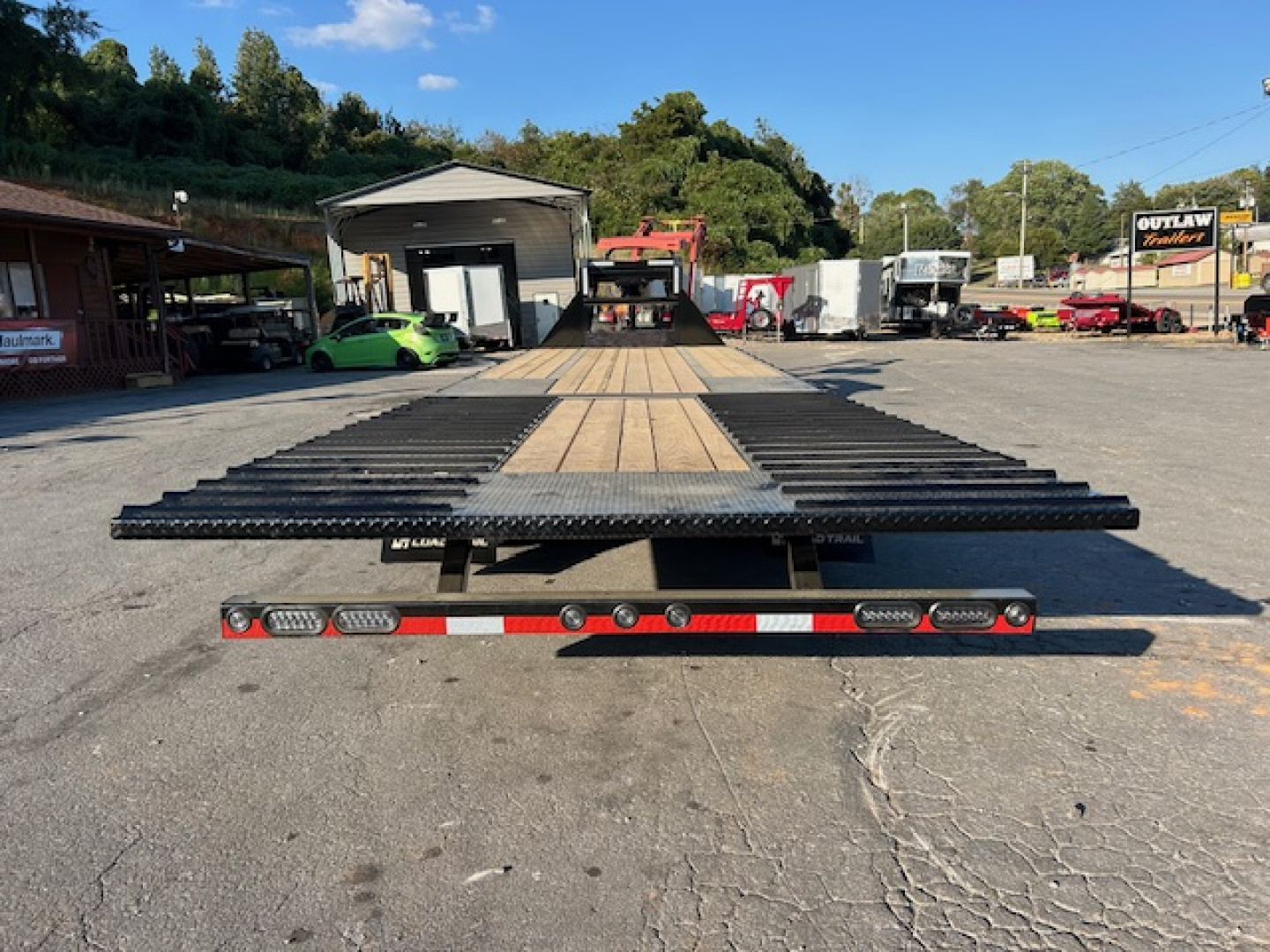 New 2026 Load Trail 102x32 hyd dove Equipment Trailer