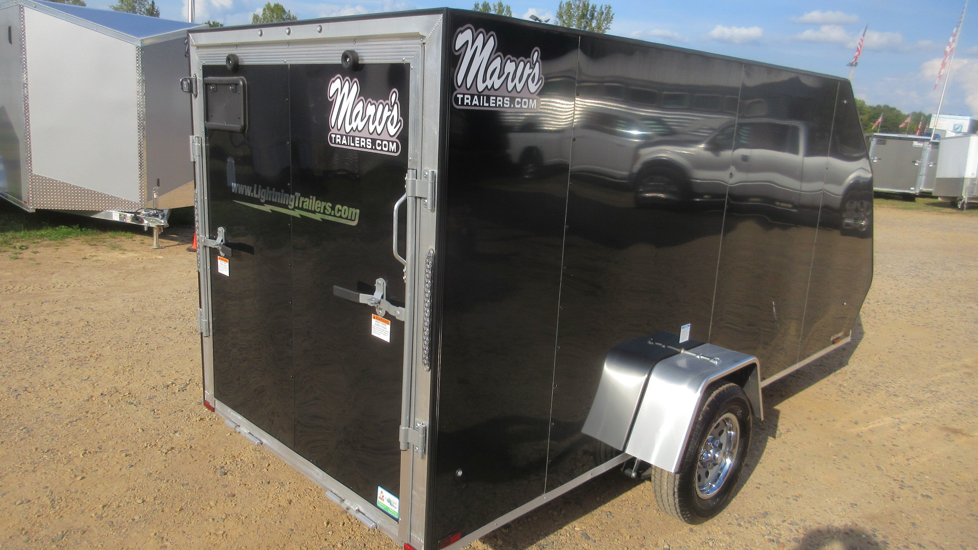 New 2025 Lightning Trailers Avalanche Snowmobile Trailer