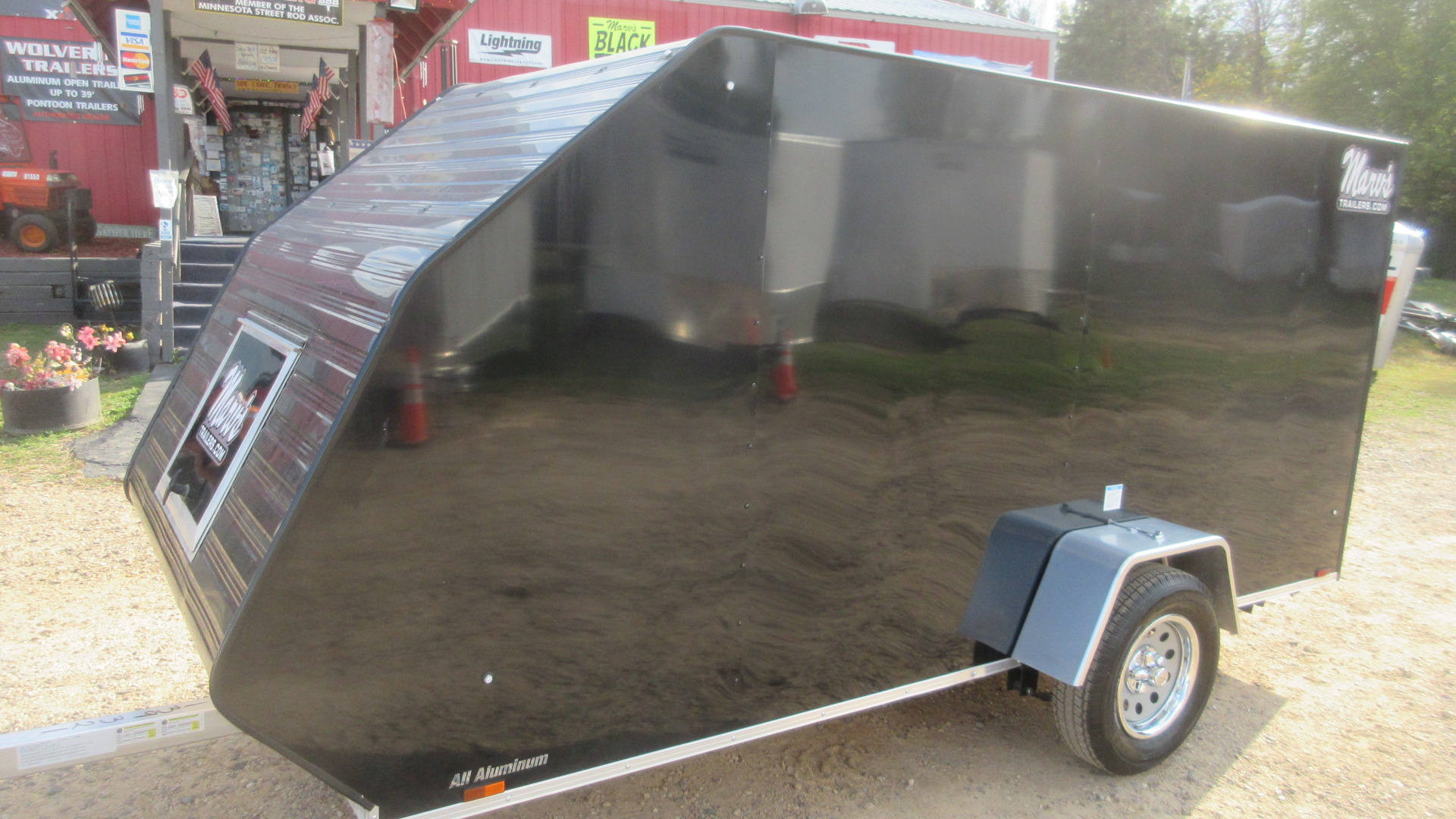 New 2025 Lightning Trailers Avalanche Snowmobile Trailer