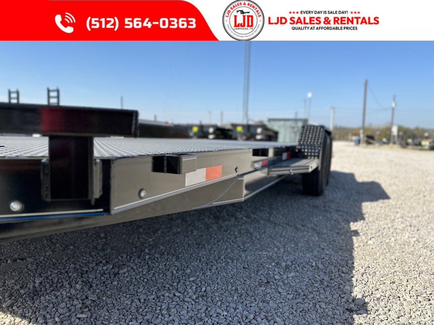New 2025 Lion - 83" x 22' Car Hauler / Equipment Trailer 12K GVWR