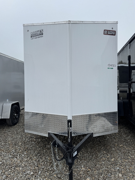 New 2026 Cargo Mate EHECO610SA-24 Enclosed 6X10 SA RAMP DOOR (GVW:2990) WHITE