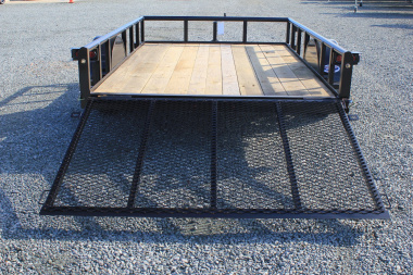 New 2025 TEXAS BRAGG TRAILERS 6x10P w/ Gate Utility Trailer