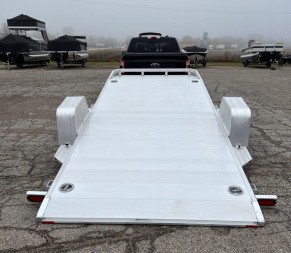 New 2026 Aluma 8214H-ESA-S-TG Tilt Trailer / ALL ALUMINUM / 80" WIDE X 14'6" LONG