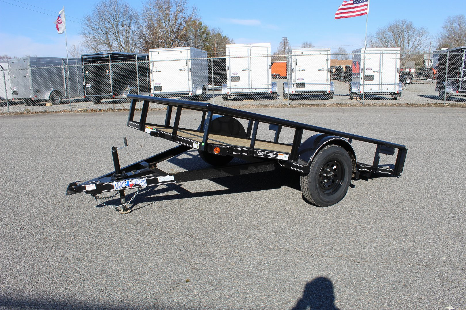 New 2025 TEXAS BRAGG TRAILERS 6X10P Tilt Trailer
