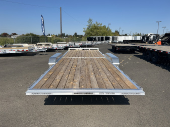 New 2025 Sure-Trac 7x22 Aluminum Power Tilt Equipment 14K GVWR