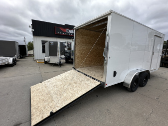New 2027 R&M Manufacturing 7x16x78 Big Horn Standard Cargo / Enclosed Trailer