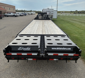 New 2025 Delta Mfg 210GN 32' Flatbed Trailer
