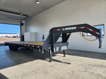 New 2026 Lamar 20K Gooseneck Deckover Trailer 102 x32'
