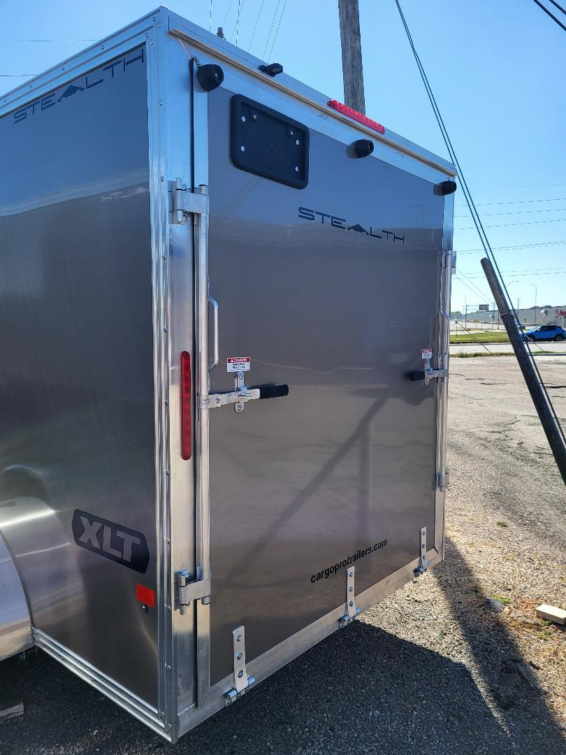 New 2026 ALCOM 6x12 Aluminum Cargo / Enclosed Trailer
