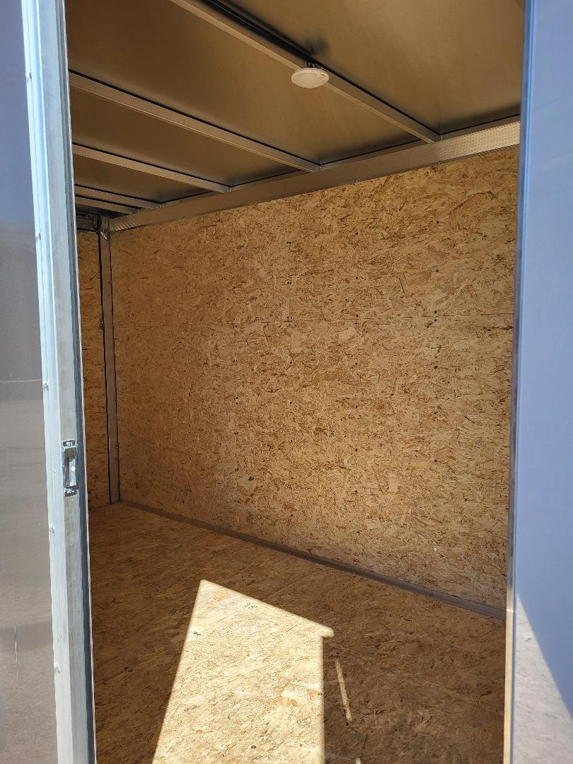 New 2026 ALCOM 6x12 Aluminum Cargo / Enclosed Trailer