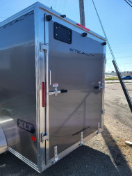 New 2026 ALCOM 6x12 Aluminum Cargo / Enclosed Trailer