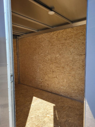New 2026 ALCOM 6x12 Aluminum Cargo / Enclosed Trailer