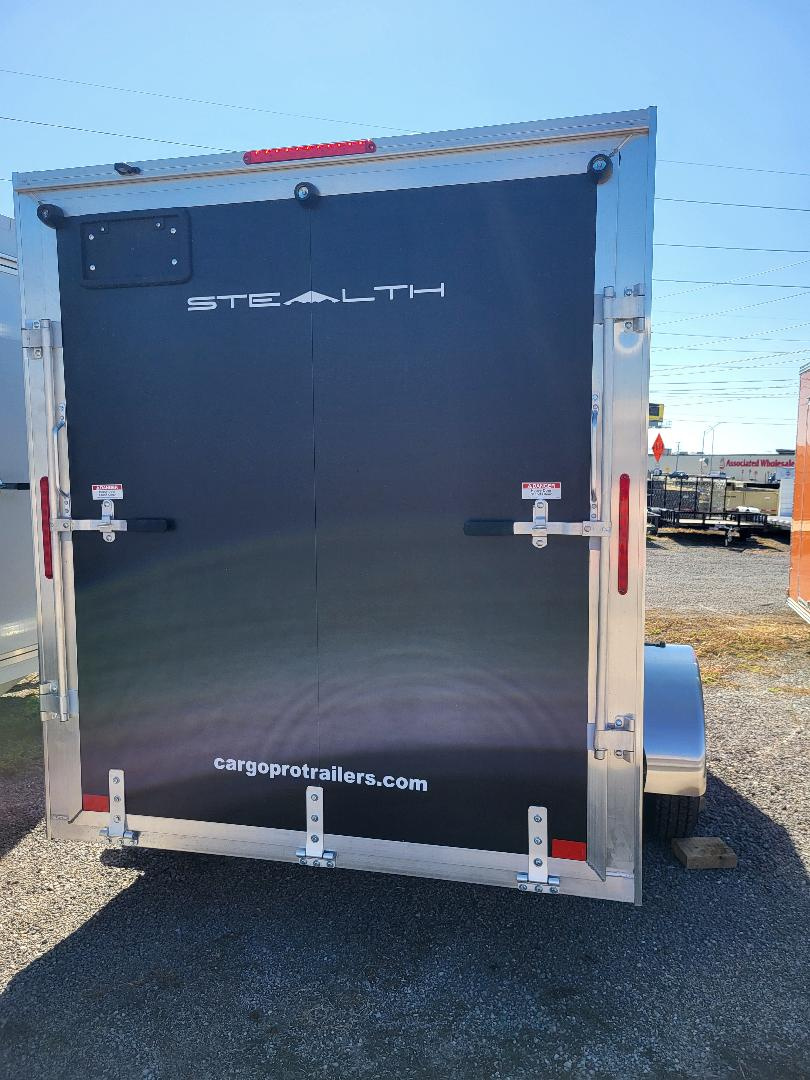 New 2026 ALCOM 6x12 Aluminum Cargo / Enclosed Trailer