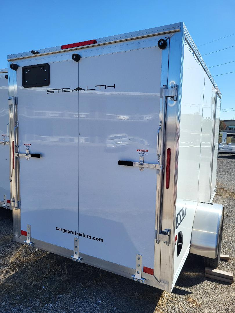 New 2026 ALCOM 6x12 Aluminum Cargo / Enclosed Trailer