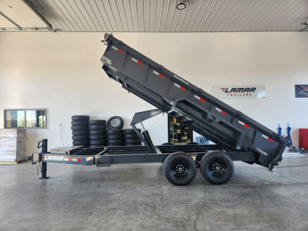 New 2026 Lamar Dump Trailer 16'