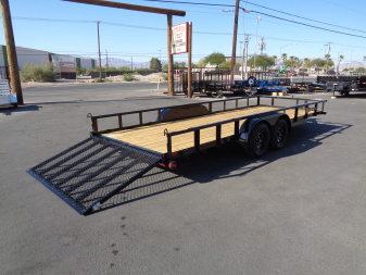 New 2026 Big Tex Trailers * 70PI-20 * 20Ft Tandem Axle Utility Trailer w/ Ramp Gate