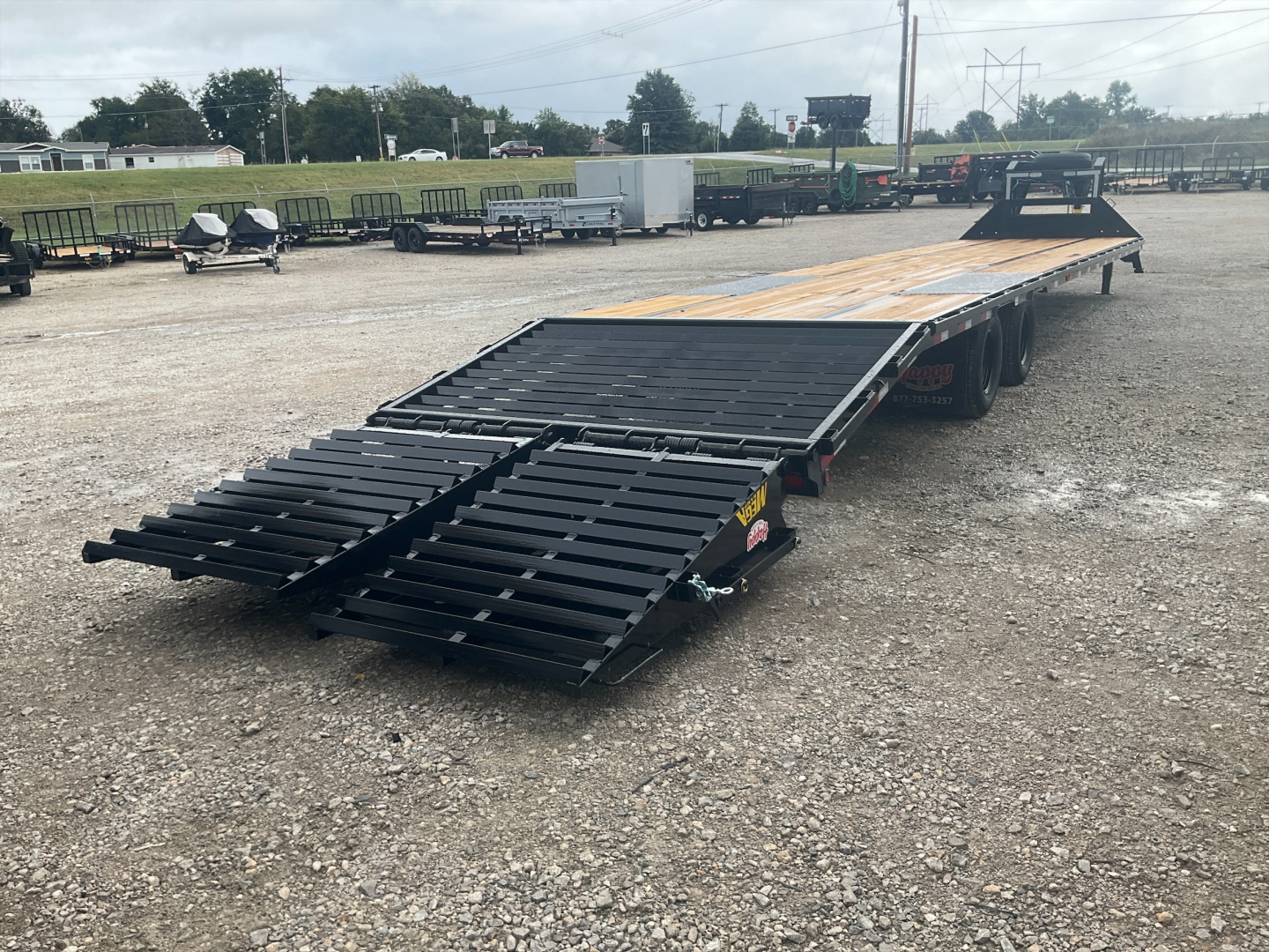New 2026 Big Tex 102"x40' GN Tandem Dual Flatbed – 22GN