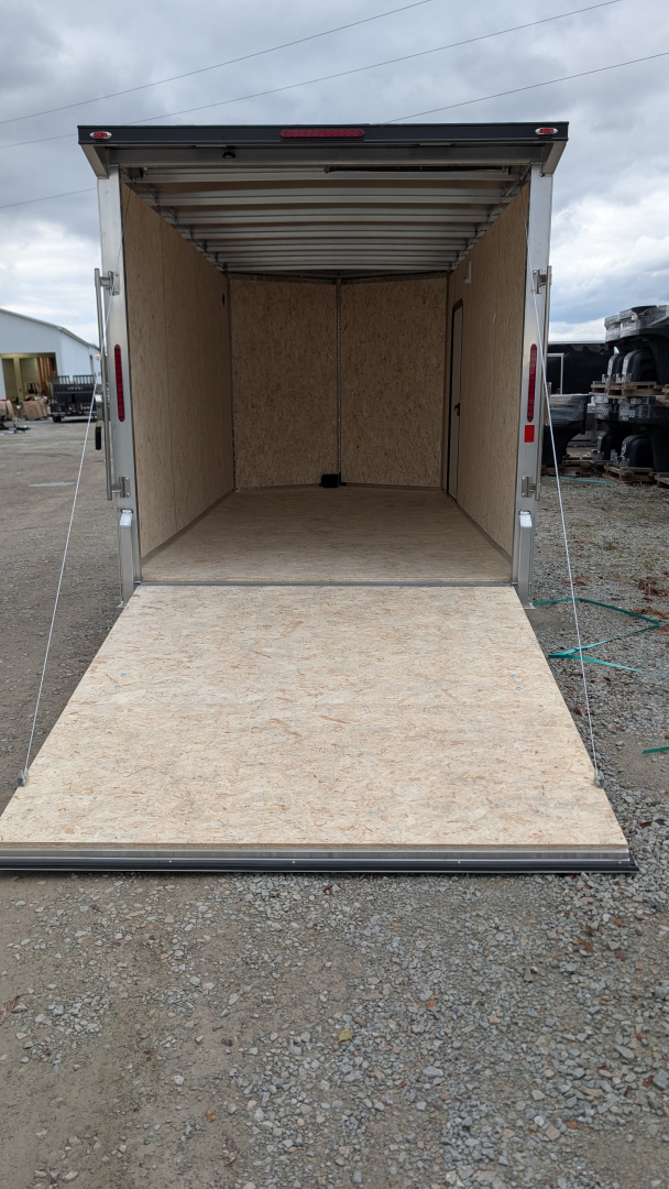 New 2026 Legend 7.5 x 14 + 2' V Thunder V-Nose Cargo Trailer w/ Ramp