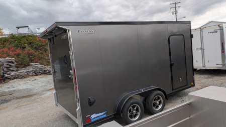 New 2026 Legend 7.5 x 14 + 2' V Thunder V-Nose Cargo Trailer w/ Ramp