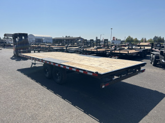 New 2025 Sure-Trac 8.5x20 Low Pro Flat Deck Deckover Trailer 10K GVWR