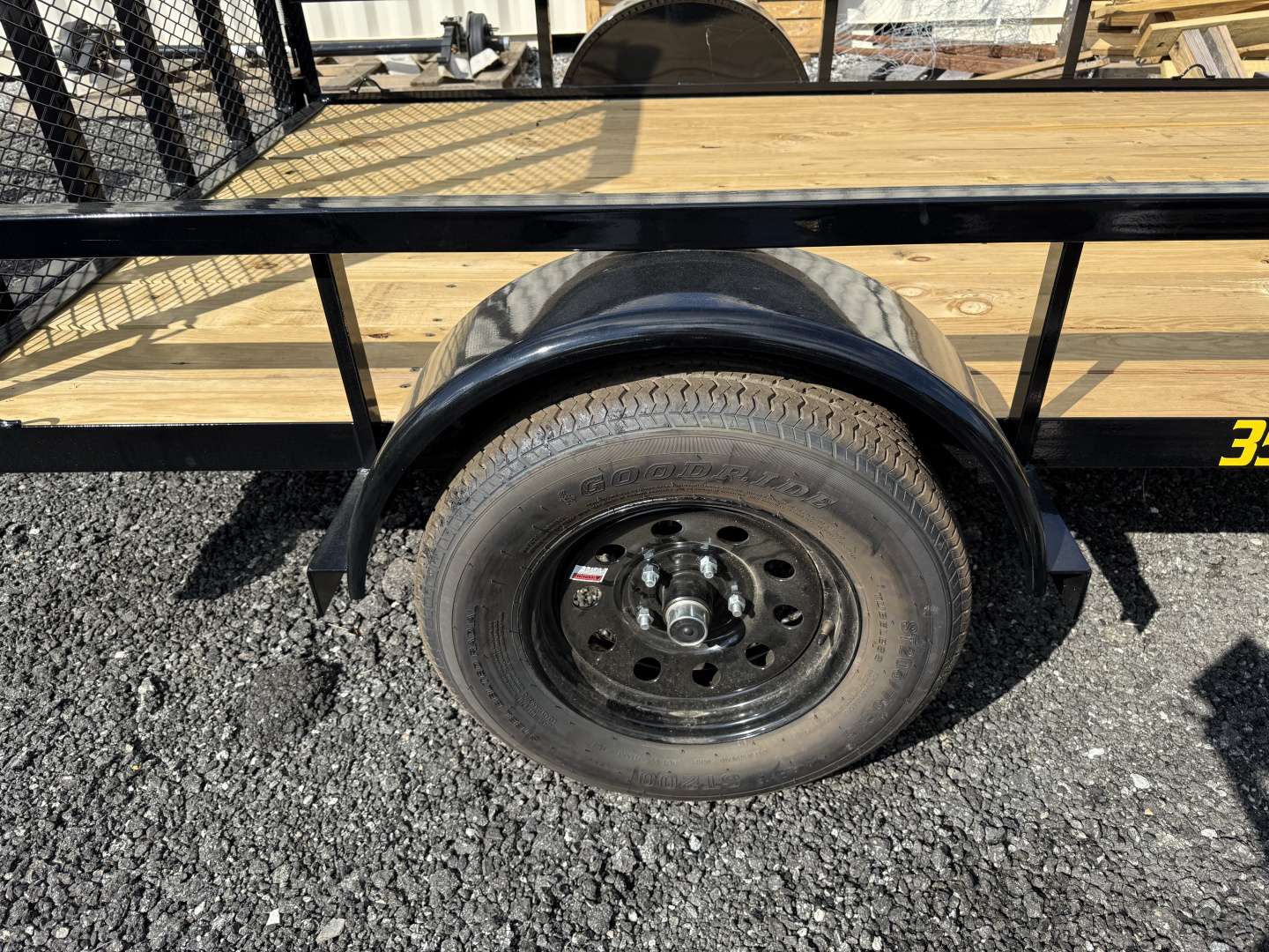 New 2026 Big Tex Trailers 35SA-10R1A-4PBK Utility Trailer