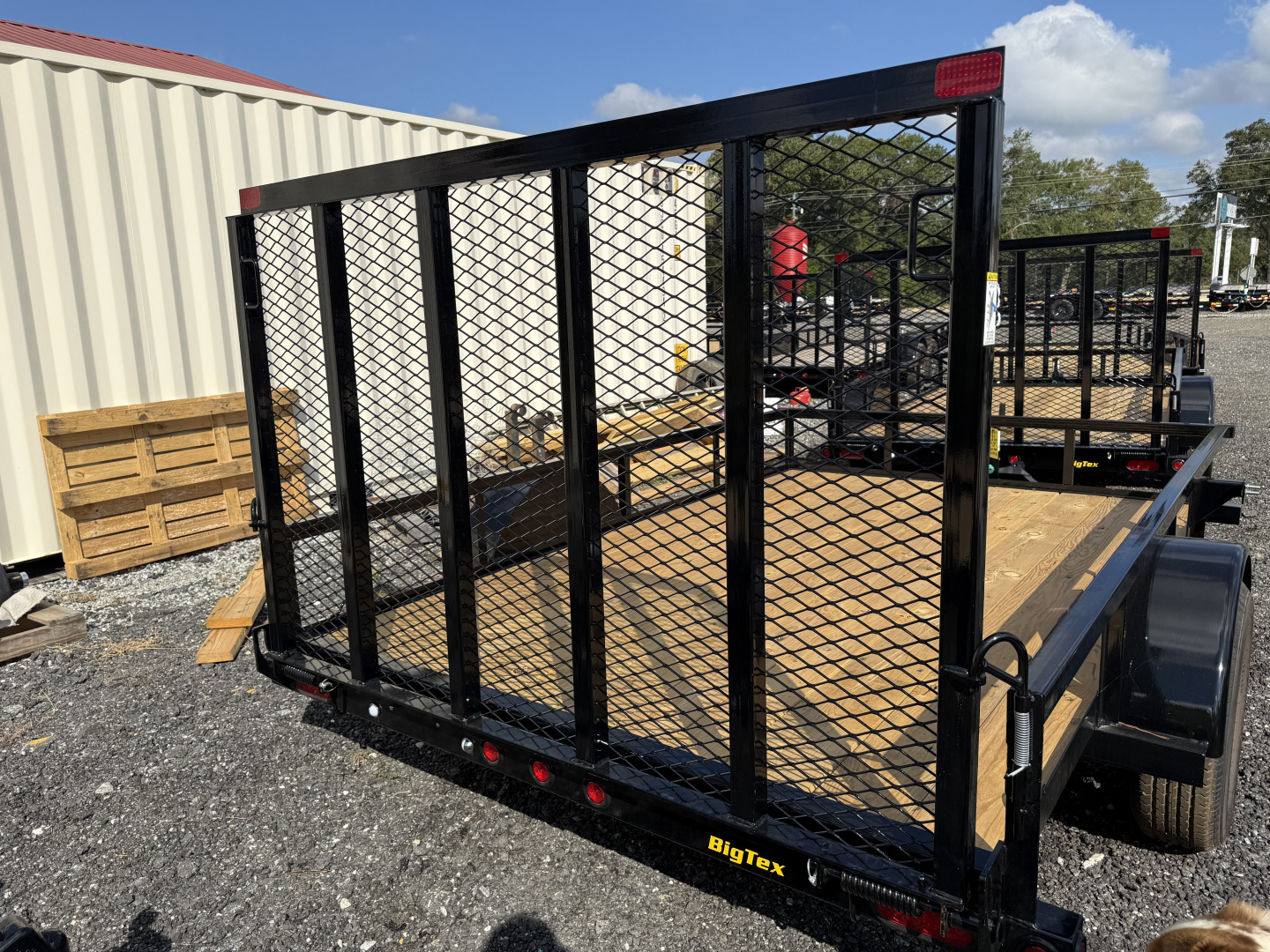 New 2026 Big Tex Trailers 35SA-10R1A-4PBK Utility Trailer