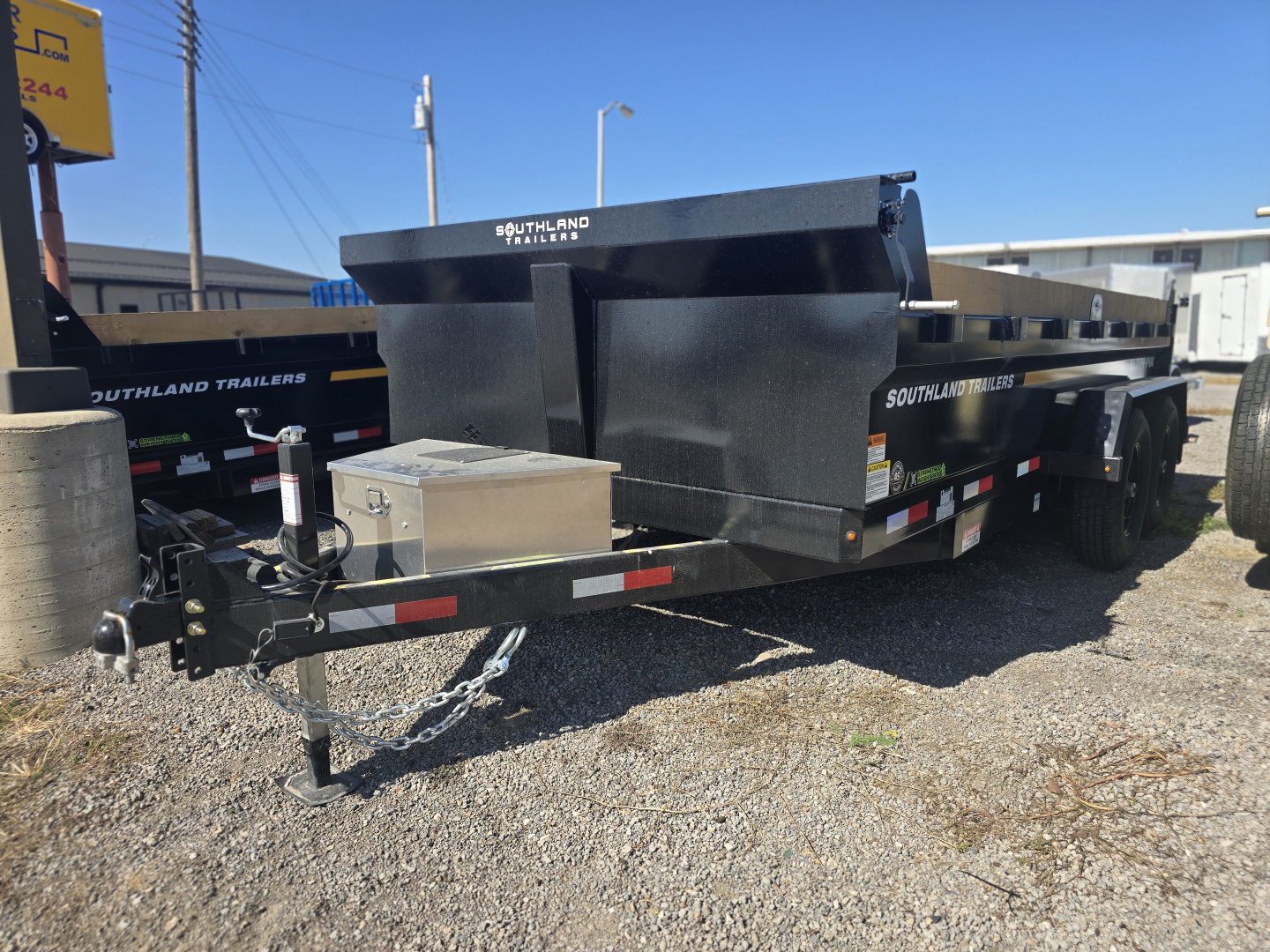 New 2026 Southland Trailers 7x14' Dumpbox 14K GVWR Dump Trailer