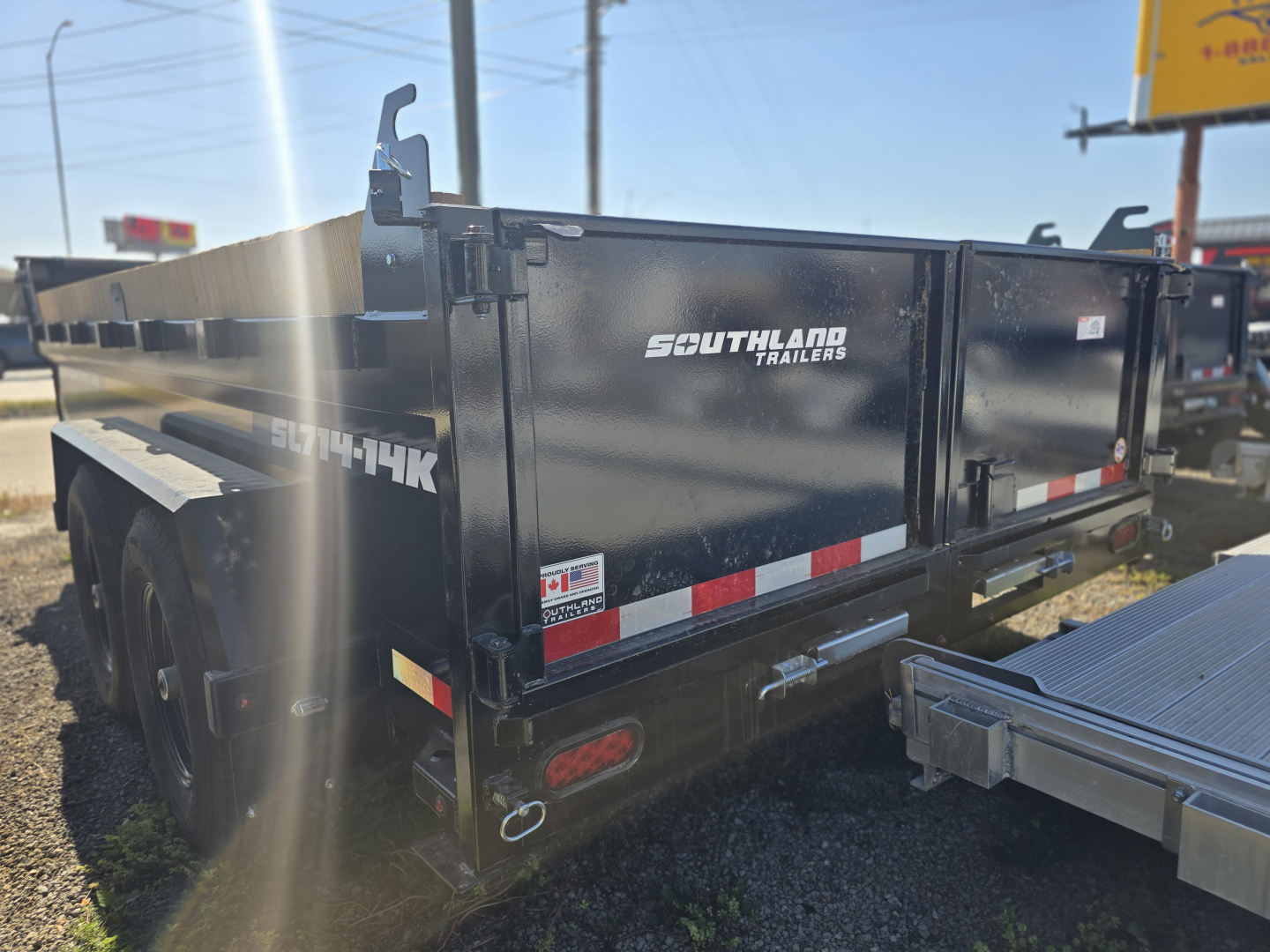 New 2026 Southland Trailers 7x14' Dumpbox 14K GVWR Dump Trailer