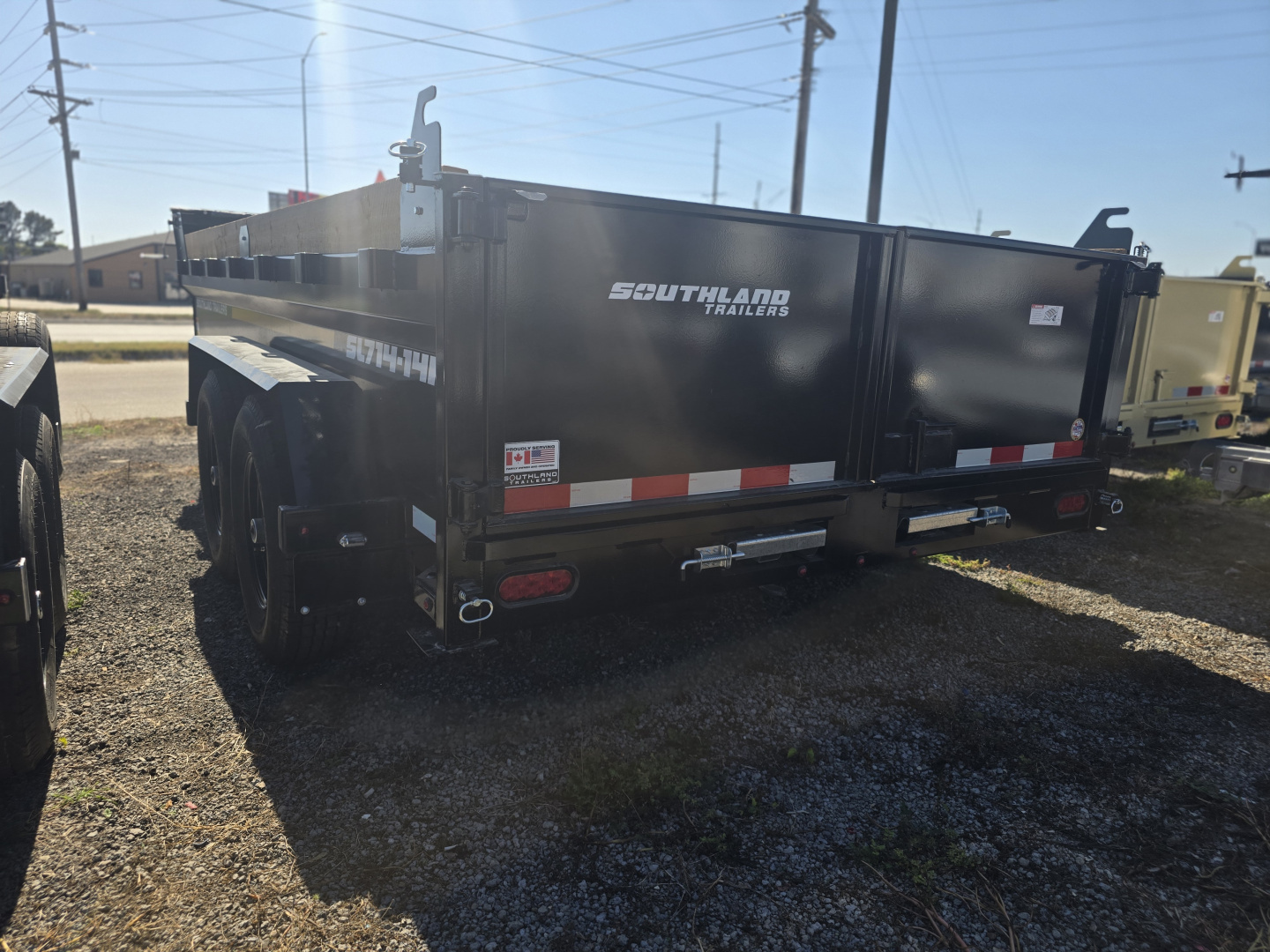 New 2026 Southland Trailers 7x14' Dumpbox 14K GVWR Dump Trailer