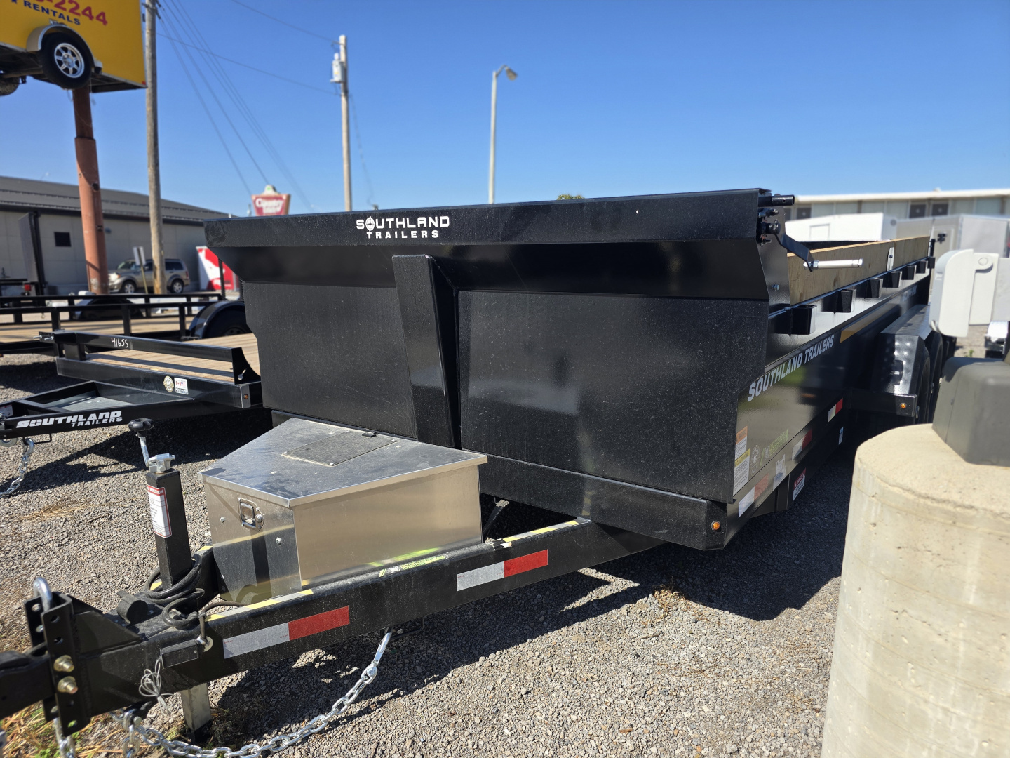 New 2026 Southland Trailers 7x14' Dumpbox 14K GVWR Dump Trailer