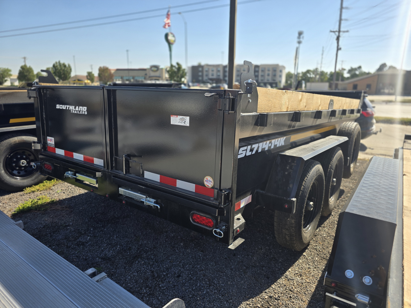 New 2026 Southland Trailers 7x14' Dumpbox 14K GVWR Dump Trailer