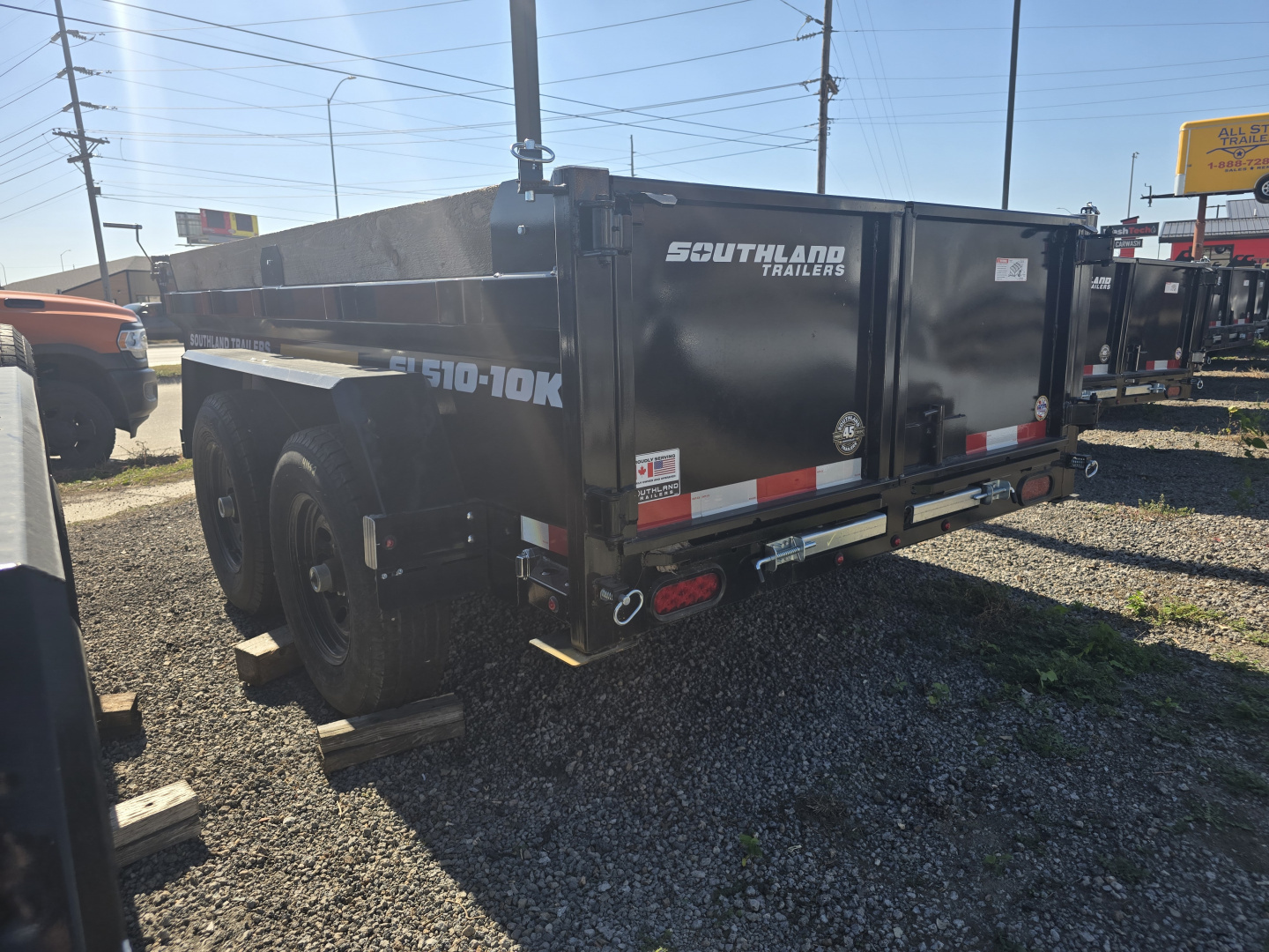 New 2026 Southland Trailers 5'x10' 10K GVWR Dump Trailer