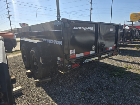 New 2026 Southland Trailers 5'x10' 10K GVWR Dump Trailer