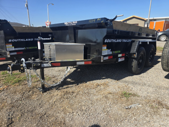 New 2026 Southland Trailers 5'x10' 10K GVWR Dump Trailer