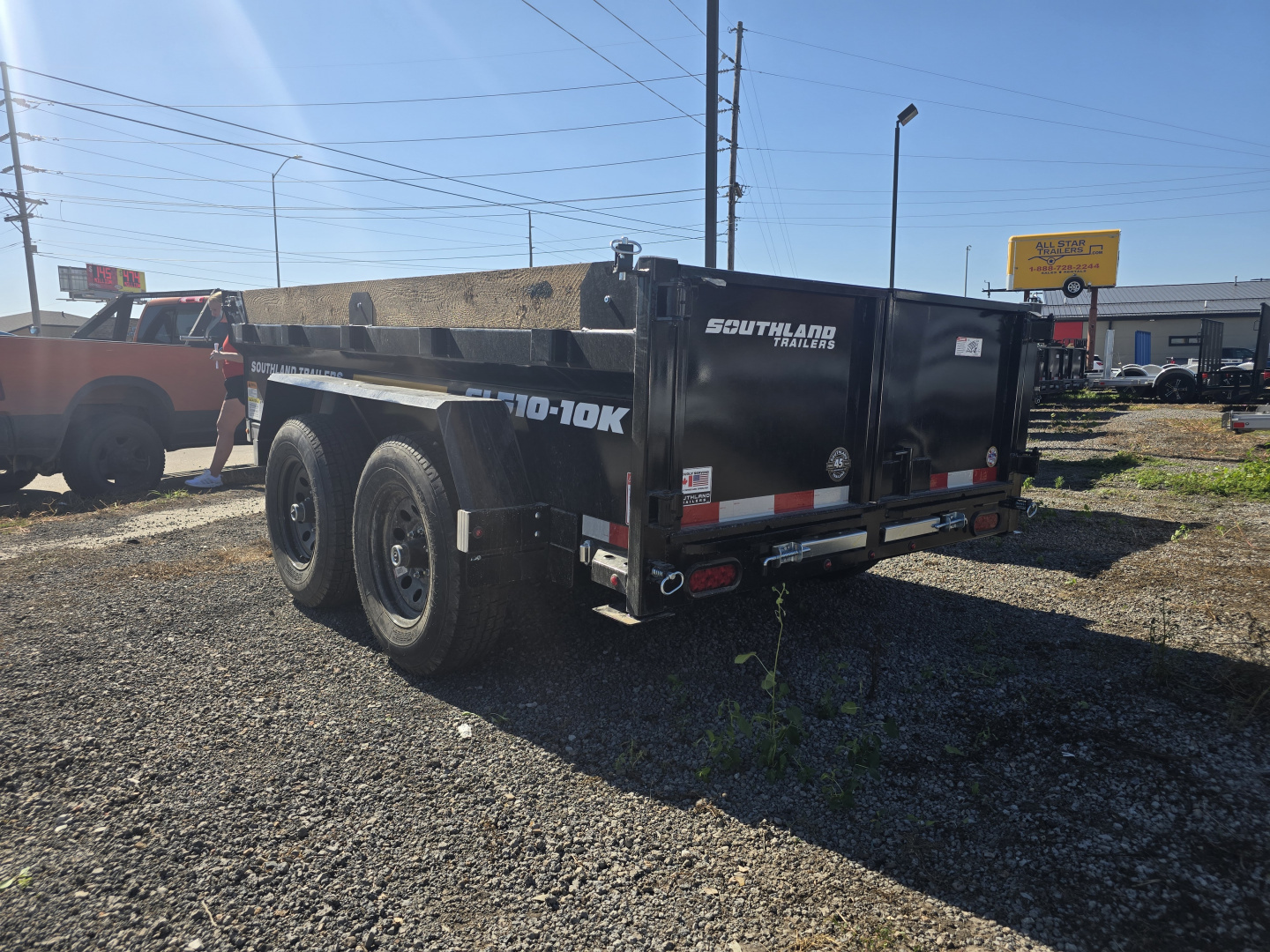 New 2026 Southland Trailers 5'x10' 10K GVWR Dump Trailer