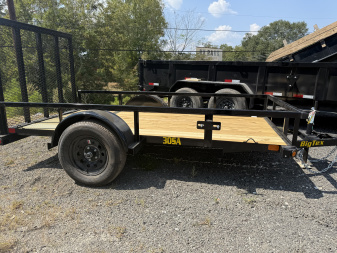 New 2026 Big Tex Trailers 30SA-10R1A-4PBK Utility Trailer
