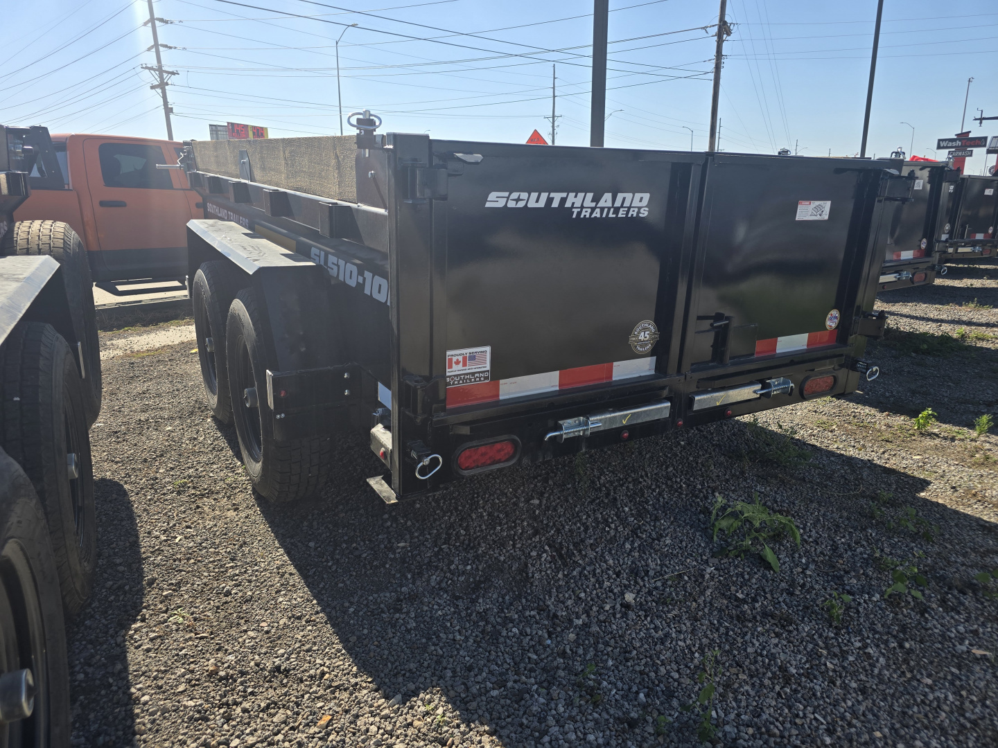 New 2026 Southland Trailers 5'x10' 10K GVWR Dump Trailer