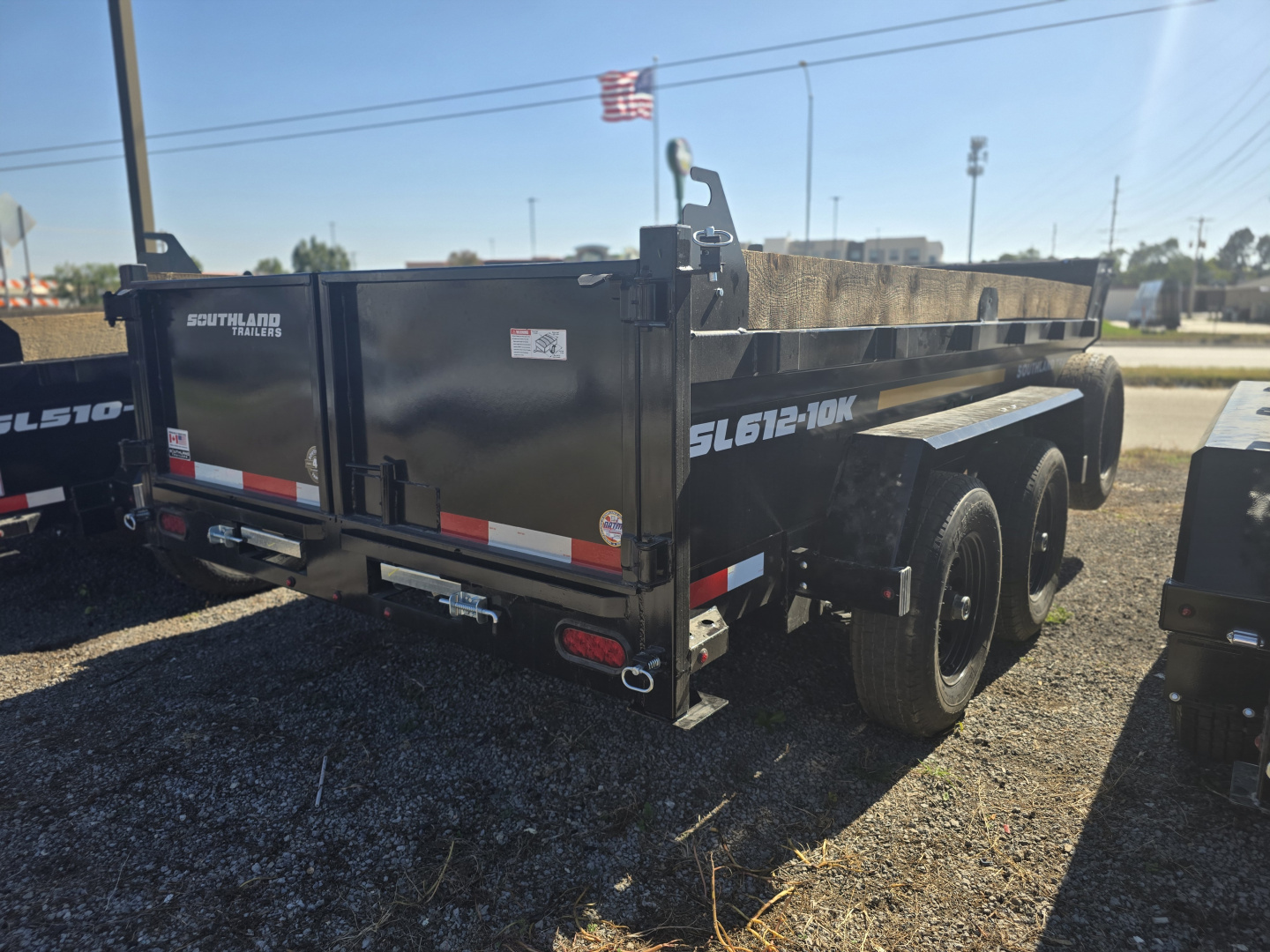New 2026 Southland Trailers 6x12 10K GVWR Dump Trailer