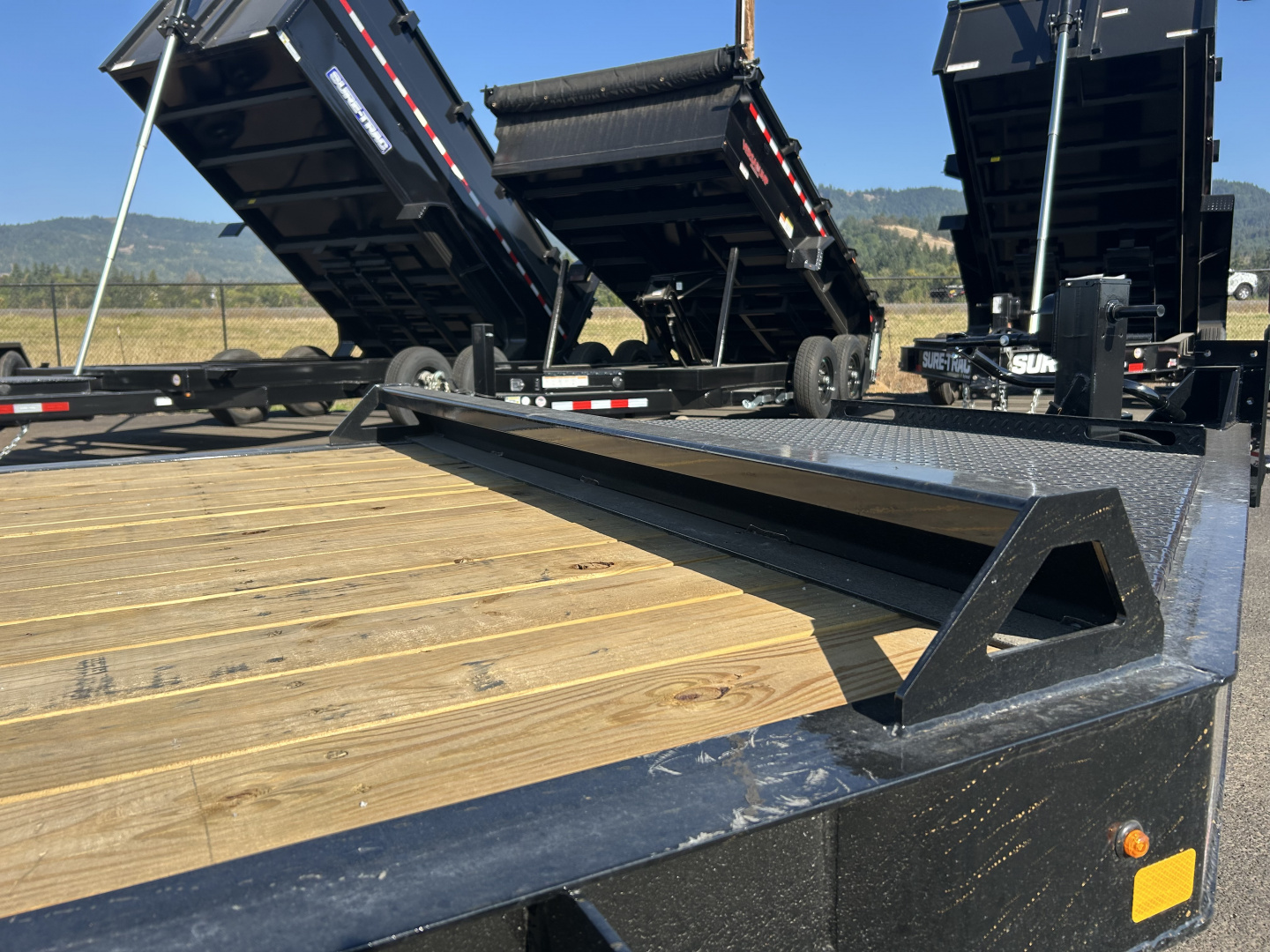 New 2026 Sure-Trac 7x22 (19+3) PRO SERIES Equipment Trailer 17.6K GVWR