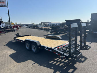 New 2026 Sure-Trac 7x22 (19+3) PRO SERIES Equipment Trailer 17.6K GVWR