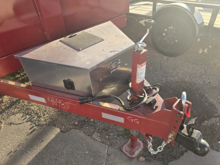 New 2026 Southland Trailers 7x14 14K GVWR Dump Trailer-RED Color