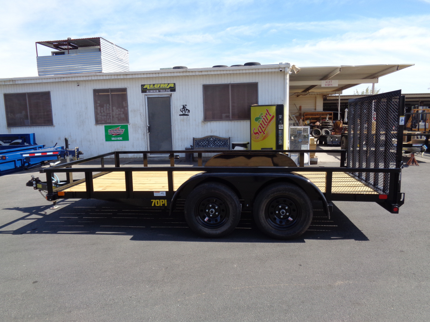 New 2026 Big Tex Trailers * 70PI-14 * 14Ft Tandem Axle Utility Trailer w/ Ramp Gate