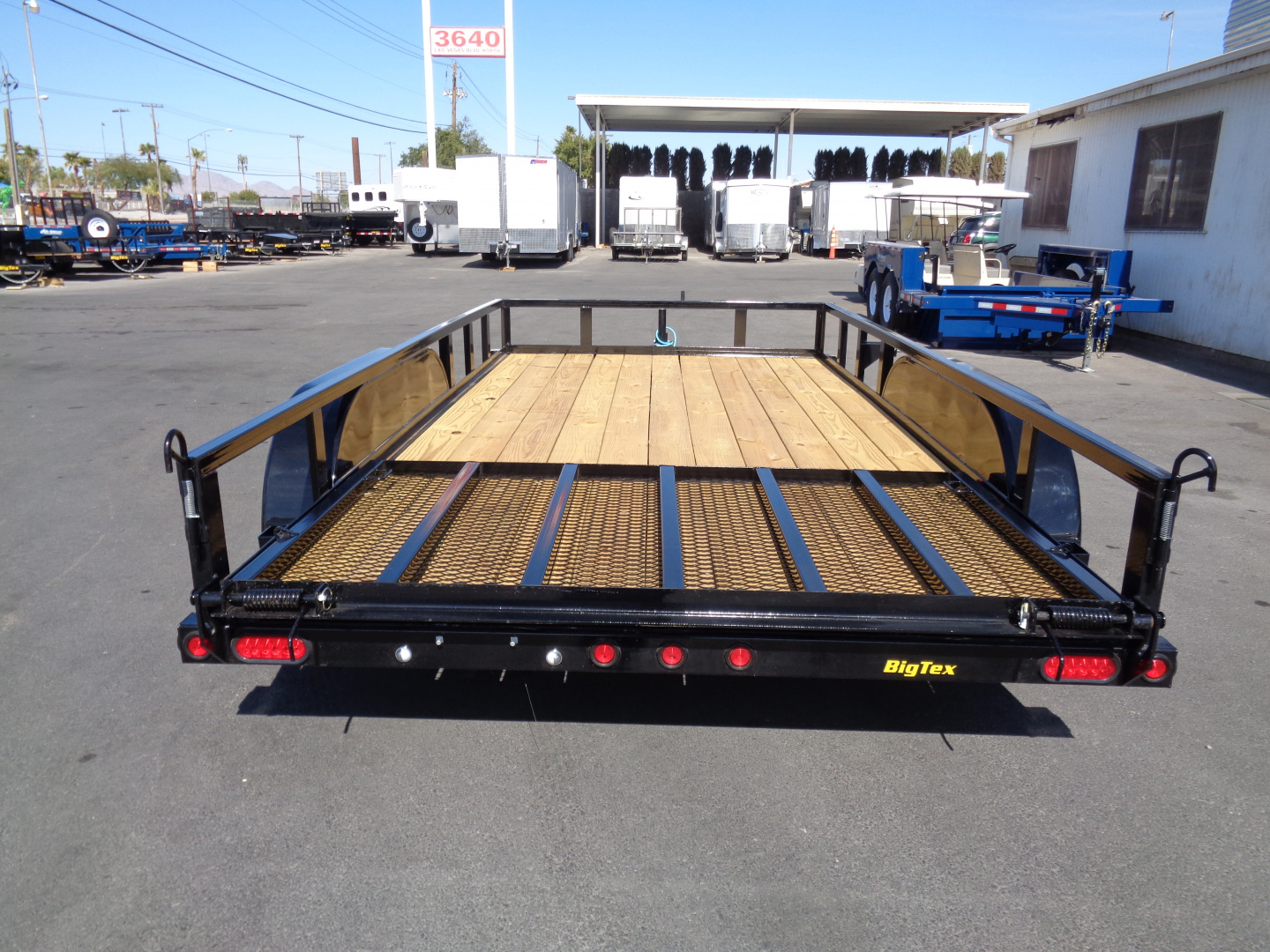 New 2026 Big Tex Trailers * 70PI-14 * 14Ft Tandem Axle Utility Trailer w/ Ramp Gate