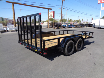 New 2026 Big Tex Trailers * 70PI-14 * 14Ft Tandem Axle Utility Trailer w/ Ramp Gate