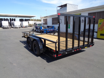 New 2026 Big Tex Trailers * 70PI-14 * 14Ft Tandem Axle Utility Trailer w/ Ramp Gate