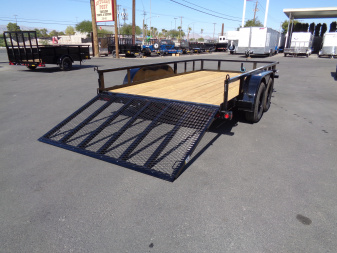 New 2026 Big Tex Trailers * 70PI-14 * 14Ft Tandem Axle Utility Trailer w/ Ramp Gate