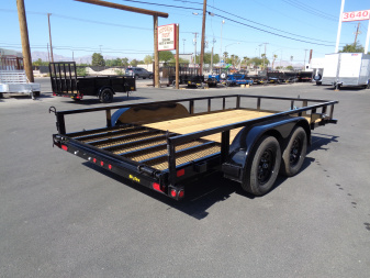 New 2026 Big Tex Trailers * 70PI-14 * 14Ft Tandem Axle Utility Trailer w/ Ramp Gate