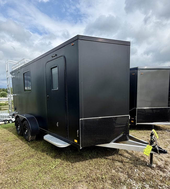 New 2026 Legend 7x16 + 2' V-Nose Thunder BAJA EDITION Cargo Trailer w/ Ramp